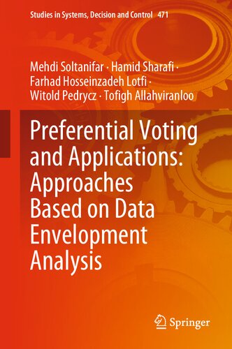 Preferential Voting and Applications: Approaches Based on Data Envelopment Analysis (PDF/EPUB Version)
