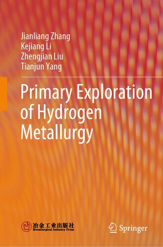 Primary Exploration of Hydrogen Metallurgy (PDF/EPUB Version)