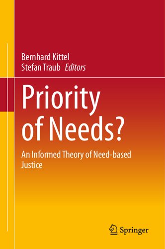 Priority of Needs?: An Informed Theory of Need-based Justice (PDF/EPUB Version)