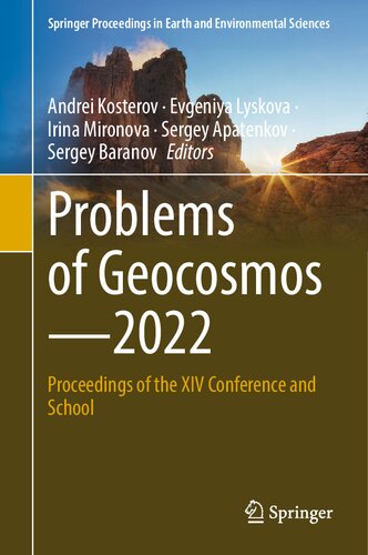 Problems of Geocosmos?2022: Proceedings of the XIV Conference and School (Springer Proceedings in Earth and Environmental Sciences) (PDF/EPUB Version)
