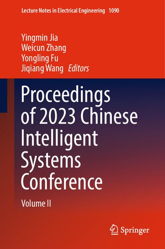 Proceedings of 2023 Chinese Intelligent Systems Conference: Volume II (PDF/EPUB Version)
