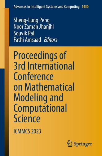 Proceedings of 3rd International Conference on Mathematical Modeling and Computational Science: ICMMCS 2023 (Advances in Intelligent Systems and Computing, 1450) (PDF/EPUB Version)
