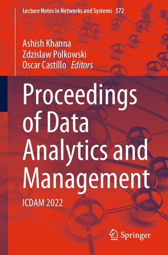 Proceedings of Data Analytics and Management: ICDAM 2022 (PDF/EPUB Version)
