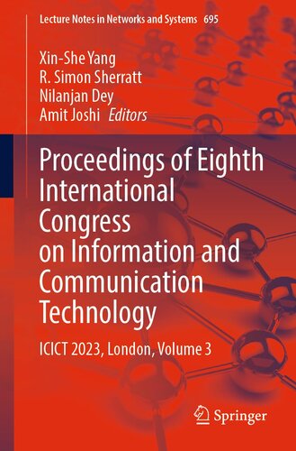 Proceedings of Eighth International Congress on Information and Communication Technology: ICICT 2023, London (PDF/EPUB Version)
