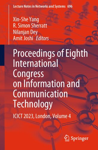 Proceedings of Eighth International Congress on Information and Communication Technology: ICICT 2023, London, Volume 4 (PDF/EPUB Version)
