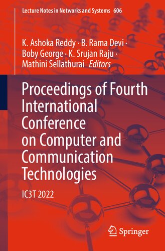 Proceedings of Fourth International Conference on Computer and Communication Technologies: IC3T 2022 (PDF/EPUB Version)
