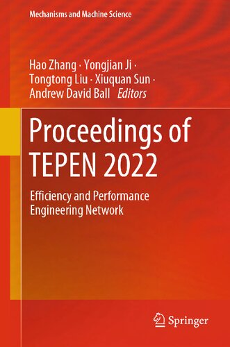Proceedings of TEPEN 2022: Efficiency and Performance Engineering Network (PDF/EPUB Version)
