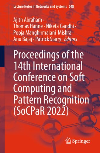 Proceedings of the 14th International Conference on Soft Computing and Pattern Recognition (SoCPaR 2022) (PDF/EPUB Version)
