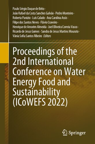 Proceedings of the 2nd International Conference on Water Energy Food and Sustainability (ICoWEFS 2022) (PDF/EPUB Version)
