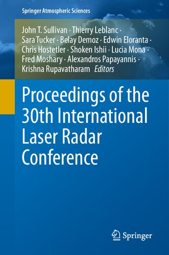 Proceedings of the 30th International Laser Radar Conference (Springer Atmospheric Sciences) (PDF/EPUB Version)
