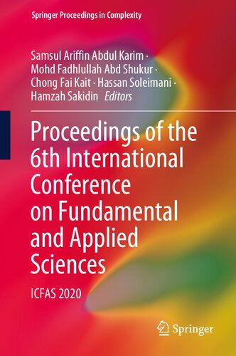 Proceedings of the 6th International Conference on Fundamental and Applied Sciences: ICFAS 2020 (PDF/EPUB Version)
