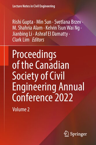 Proceedings of the Canadian Society of Civil Engineering Annual Conference 2022: Volume 2 (Lecture Notes in Civil Engineering, 348) (PDF/EPUB Version)
