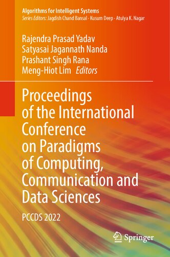 Proceedings of the International Conference on Paradigms of Computing, Communication and Data Sciences: PCCDS 2022 (Algorithms for Intelligent Systems) (PDF/EPUB Version)
