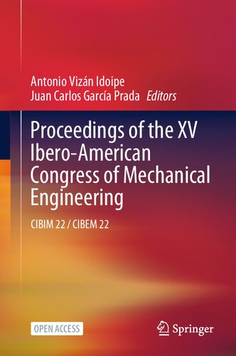 Proceedings of the XV Ibero-American Congress of Mechanical Engineering: CIBIM 22 / CIBEM 22 (PDF/EPUB Version)
