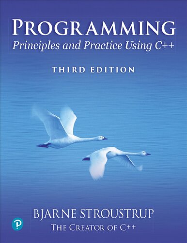 Programming: Principles and Practice Using C++, Third Edition (PDF/EPUB Version)