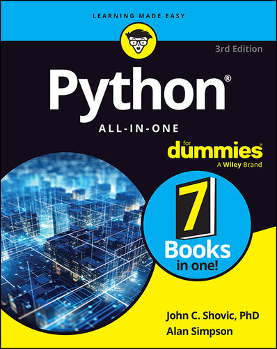 Python All-in-One For Dummies (PDF/EPUB Version)