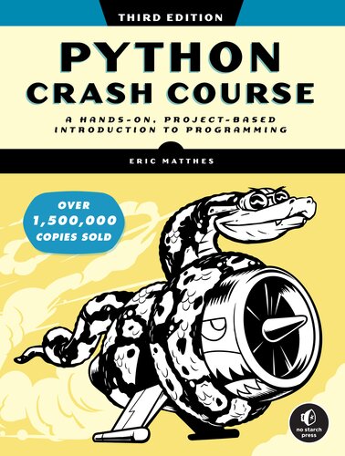 Python Crash Course, 3rd Edition (PDF/EPUB Version)
