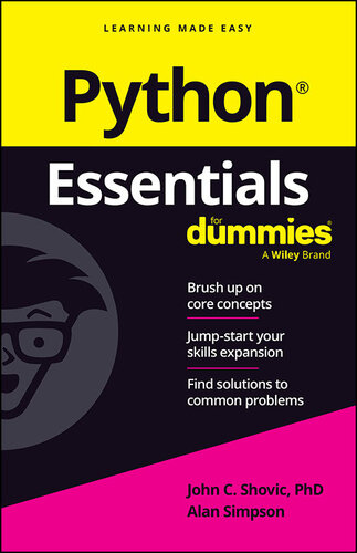Python Essentials For Dummies (PDF/EPUB Version)
