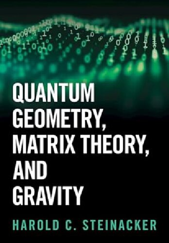 Quantum Geometry, Matrix Theory, and Gravity (PDF/EPUB Version)