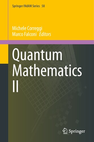 Quantum Mathematics II (PDF/EPUB Version)
