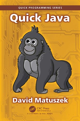Quick Java (PDF/EPUB Version)
