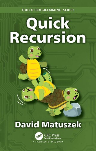 Quick Recursion (PDF/EPUB Version)
