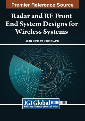 Radar and RF Front End System Designs for Wireless Systems (PDF/EPUB Version)