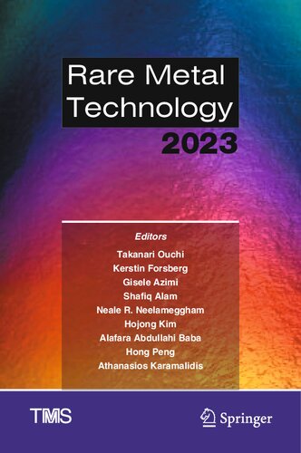 Rare Metal Technology 2023 (PDF/EPUB Version)
