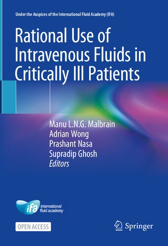Rational Use of Intravenous Fluids in Critically Ill Patients (PDF/EPUB Version)

