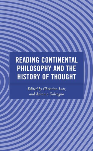 Reading Continental Philosophy and the History of Thought (PDF/EPUB Version)
