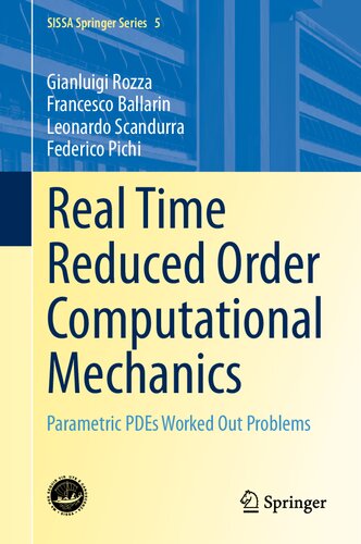 Real Time Reduced Order Computational Mechanics. Parametric PDEs Worked Out Problems (PDF/EPUB Version)