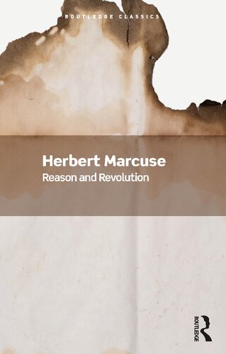 Reason and Revolution (Routledge Classics) (PDF/EPUB Version)
