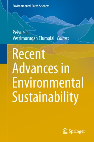 Recent Advances in Environmental Sustainability (Environmental Earth Sciences) (PDF/EPUB Version)
