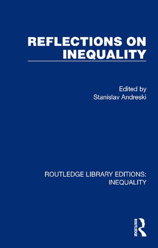 Reflections on Inequality (PDF/EPUB Version)
