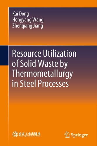 Resource Utilization of Solid Waste by Thermometallurgy in Steel Processes (PDF/EPUB Version)
