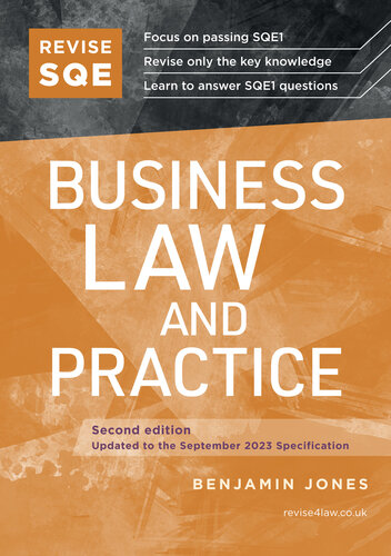 Revise SQE Business Law and Practice: SQE1 Revision Guide 2nd ed (PDF/EPUB Version)
