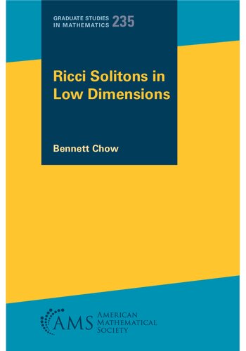 Ricci Solitons in Low Dimensions (PDF/EPUB Version)

