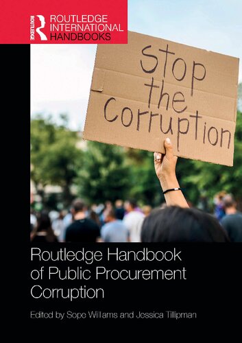 Routledge Handbook of Public Procurement Corruption (Routledge International Handbooks) (PDF/EPUB Version)