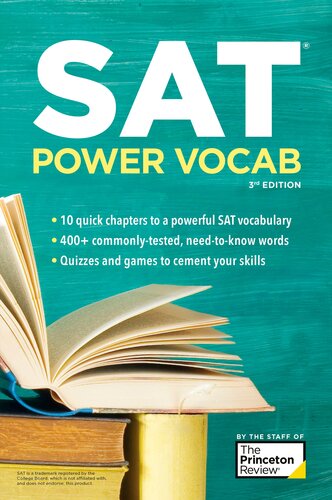 SAT Power Vocab : A Complete Guide to Vocabulary Skills and Strategies for the SAT (PDF/EPUB Version)