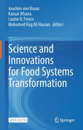 Science and Innovations for Food Systems Transformation (PDF/EPUB Version)
