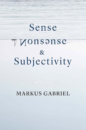 Sense, Nonsense, and Subjectivity (PDF/EPUB Version)