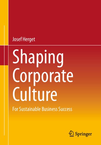 Shaping Corporate Culture: For Sustainable Business Success (PDF/EPUB Version)
