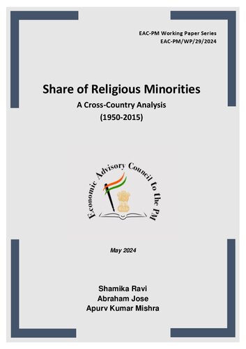 Share of Religious Minorities: A Cross-Country Analysis (1950-2015) (PDF/EPUB Version)