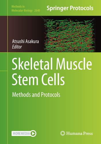 Skeletal Muscle Stem Cells: Methods and Protocols (PDF/EPUB Version)
