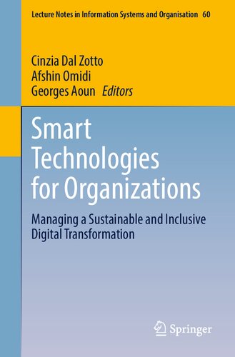 Smart Technologies for Organizations: Managing a Sustainable and Inclusive Digital Transformation (PDF/EPUB Version)
