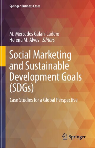Social Marketing and Sustainable Development Goals (SDGs): Case Studies for a Global Perspective (PDF/EPUB Version)

