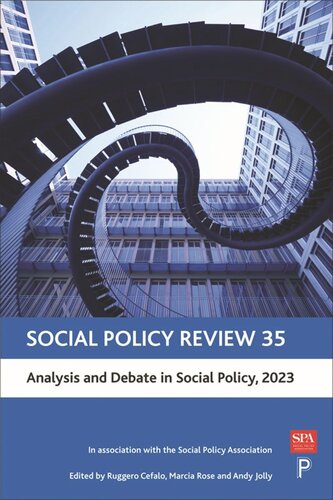 Social Policy Review 35: Analysis and Debate in Social Policy, 2023 (PDF/EPUB Version)
