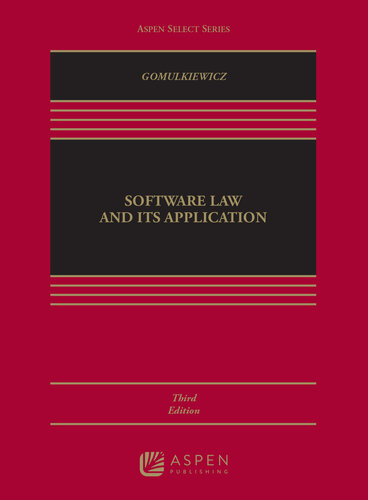 Software Law and Its Application (PDF/EPUB Version)
