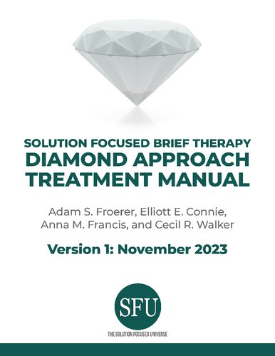 Solution Focused Brief Therapy Treatment Manual (PDF/EPUB Version)
