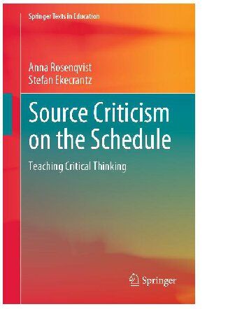 Source Criticism on the Schedule: Teaching Critical Thinking (Springer Texts in Education) (PDF/EPUB Version)

